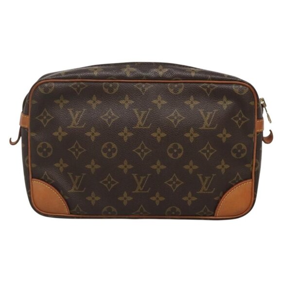 LOUIS VUITTON Monogram Compiegne 28 Clutch Bag - Picture 3 of 16